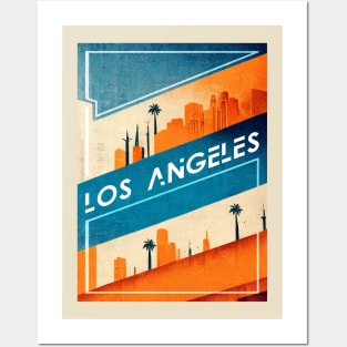 Los Angeles - Modern Angular Posters and Art